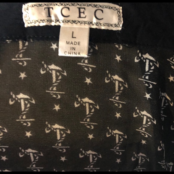 Black long sleeve anchor blouse ⚓️ - Picture 5 of 5